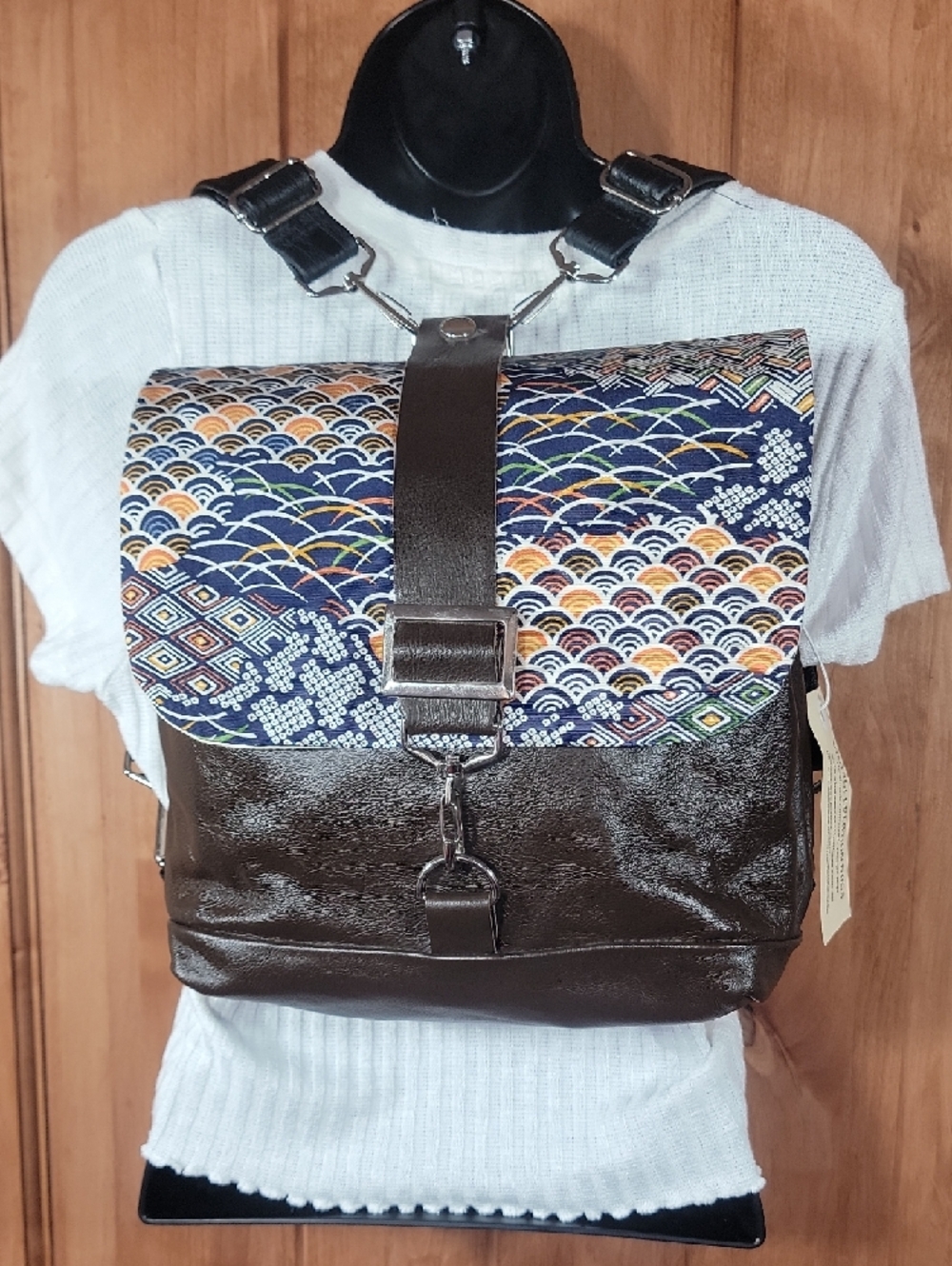 NWT Vintage Creations Convertible Backpack from Australia
